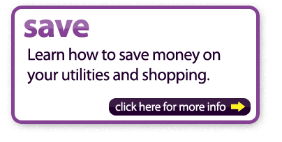 save money, learn how to save money on your utilities and shopping
